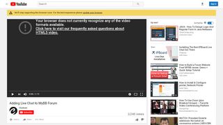 
                            9. Adding Live Chat to MyBB Forum - YouTube