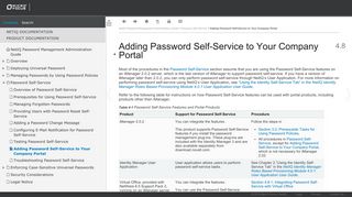 
                            10. Adding Password Self-Service to Your Company Portal - NetIQ ...