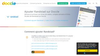 
                            3. Adding Randstad to Doccle. Receive and store your payslips on ...