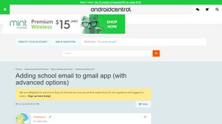 
                            10. Adding school email to gmail app (with advanced options) - Android ...