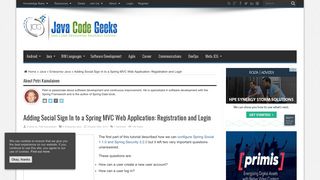 
                            7. Adding Social Sign In to a Spring MVC Web ... - Java Code Geeks