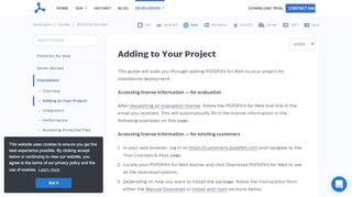 
                            6. Adding to Your Project | PSPDFKit