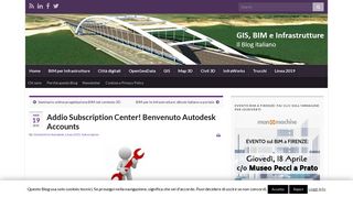 
                            7. Addio Subscription Center! Benvenuto Autodesk Accounts – GIS, BIM ...