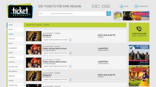 
                            4. Additional events - Ticket Regional: Veranstaltungen