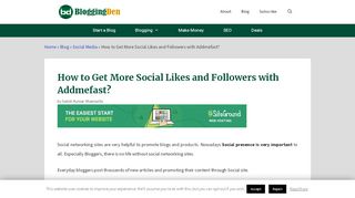 
                            10. AddMeFast: How to Get More Social Likes and Followers?