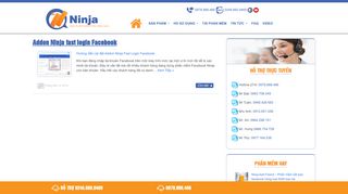 
                            8. Addon Ninja Fast Login Facebook | Phần mềm quảng cáo Ninja cung ...