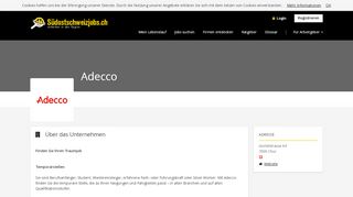 
                            4. Adecco Human Resources AG Chur - Personalberatung auf ...