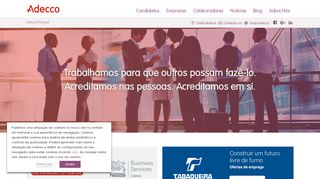 
                            4. Adecco Portugal: Ofertas de Emprego