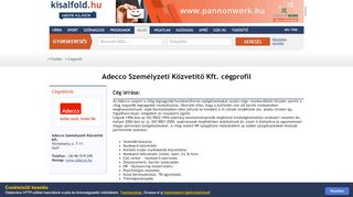 
                            9. Adecco Személyzeti Közvetítő Kft. | Győr-Moson-Sopron megyei állások