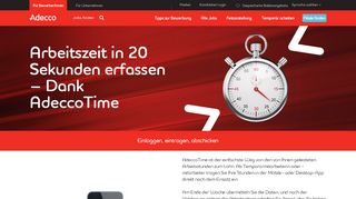 
                            4. AdeccoTime - Arbeitzeit erfassen