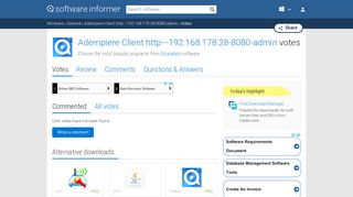 
                            4. Adempiere Client http---192.168.178.28-8080-admin: Commented ...