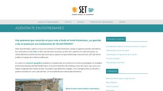 
                            2. ADÉNTRATE EN ENTREMARES - SET :: Sociedad Española de ...
