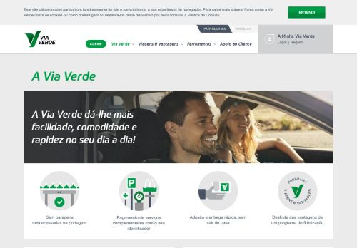 
                            3. Aderir à Via Verde