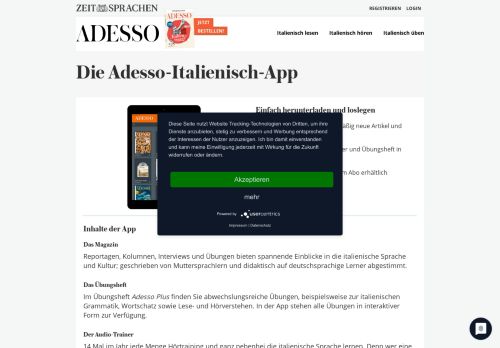 
                            13. ADESSO-App | Italienisch lernen und verbessern | Spotlight Verlag