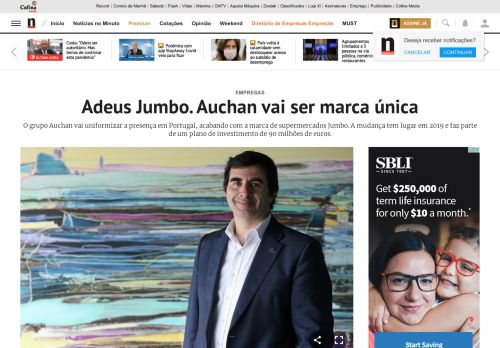 
                            7. Adeus Jumbo. Auchan vai ser marca única - Empresas - Jornal de ...