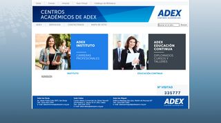 
                            3. ADEX Centros Académicos