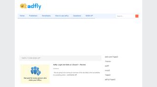 
                            3. adfly com sign up | Adfly