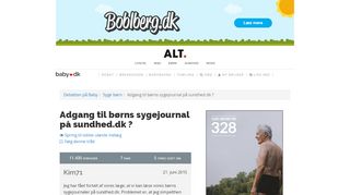 
                            12. Adgang til børns sygejournal på sundhed.dk ? - Baby.dk