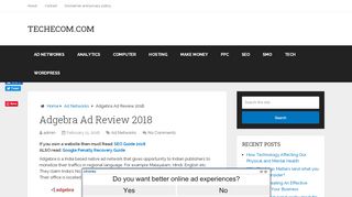 
                            6. Adgebra Ad Review 2018 - techecom.com