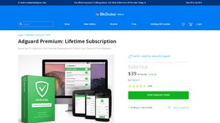 
                            11. Adguard Premium: Lifetime Subscription | BitsDuJour Exclusives