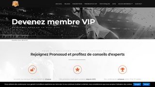 
                            4. ADHÉSION VIP 19€90 - Pronosud