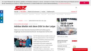 
                            11. Adidas bleibt mit dem DSV in der Loipe - sazsport.de