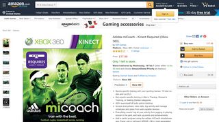 
                            11. Adidas miCoach - Kinect Required (Xbox 360): Amazon.co.uk: PC ...