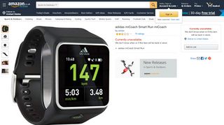
                            12. adidas miCoach Smart Run: Amazon.co.uk: Sports & Outdoors