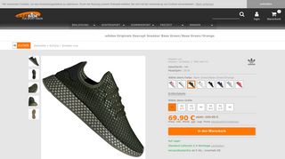 
                            11. adidas Originals Deerupt Runner Unisex-Sneaker Base Green | Fun ...