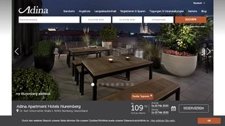 
                            13. Adina Apartment Hotels Nuremberg - Online Buchung