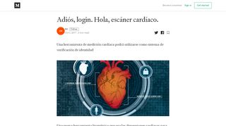 
                            9. Adiós, login. Hola, escáner cardíaco. – W3 – Medium