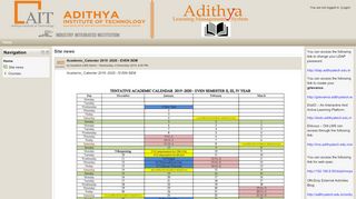 
                            2. Adithya Learning Management System