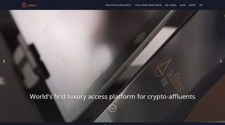 
                            2. Aditus: World's first luxury access platform for crypto-affluents