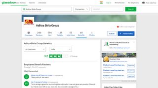 
                            10. Aditya Birla Group Employee Benefits and Perks | Glassdoor.co.in