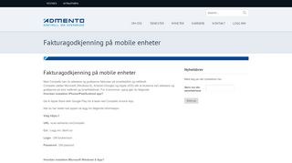 
                            13. Admento | Fakturagodkjenning på mobile enheter