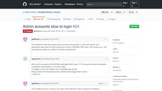 
                            9. Admin accounts slow to login · Issue #24 · willianmano/moodle ...