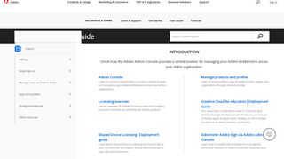 
                            12. Admin Console User Guide - Adobe Help Center
