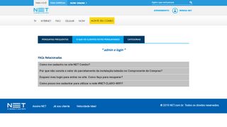 
                            2. admin e login - Ajuda Site Oficial da NET