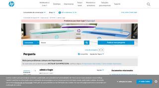 
                            7. admin e login - Comunidade de Suporte HP - 693252