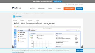 
                            8. Admin friendly server and user management | Kerio Connect