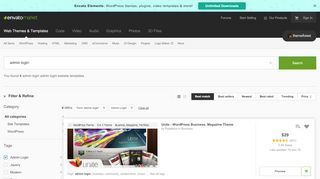 
                            13. Admin Login Admin Login Website Templates from ThemeForest