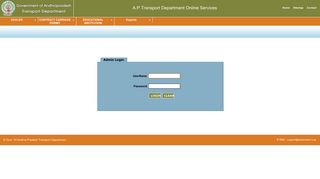 
                            3. Admin Login - AP Transport