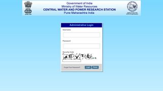 
                            3. Admin Login : CWPRS