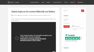 
                            6. Admin login en los routers Mikrotik con Radius | Splynx