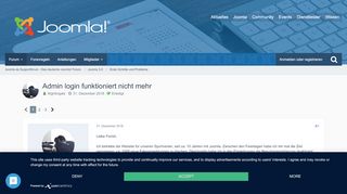 
                            4. Admin login funktioniert nicht mehr - Erste Schritte und Probleme ...