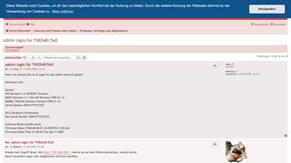 
                            1. admin login für THG540/5x0 - Inoffizielles Vodafone-Kabel-Forum