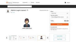 
                            5. Admin Login Layout - Magento Marketplace