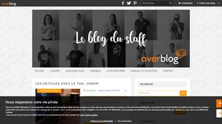
                            3. admin - Overblog France