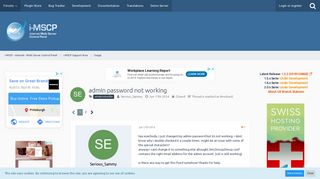 
                            2. admin password not working - Usage - i-MSCP - internet - Multi ...