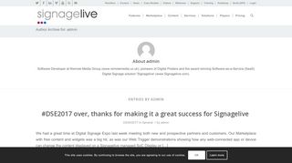 
                            3. admin - Signagelive.com